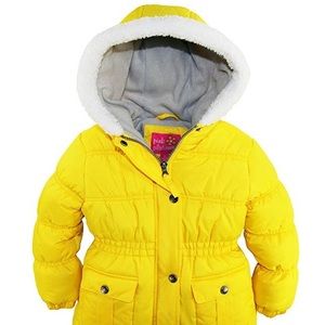 Yellow Toddler Puffer Coat Jacket Size 2T